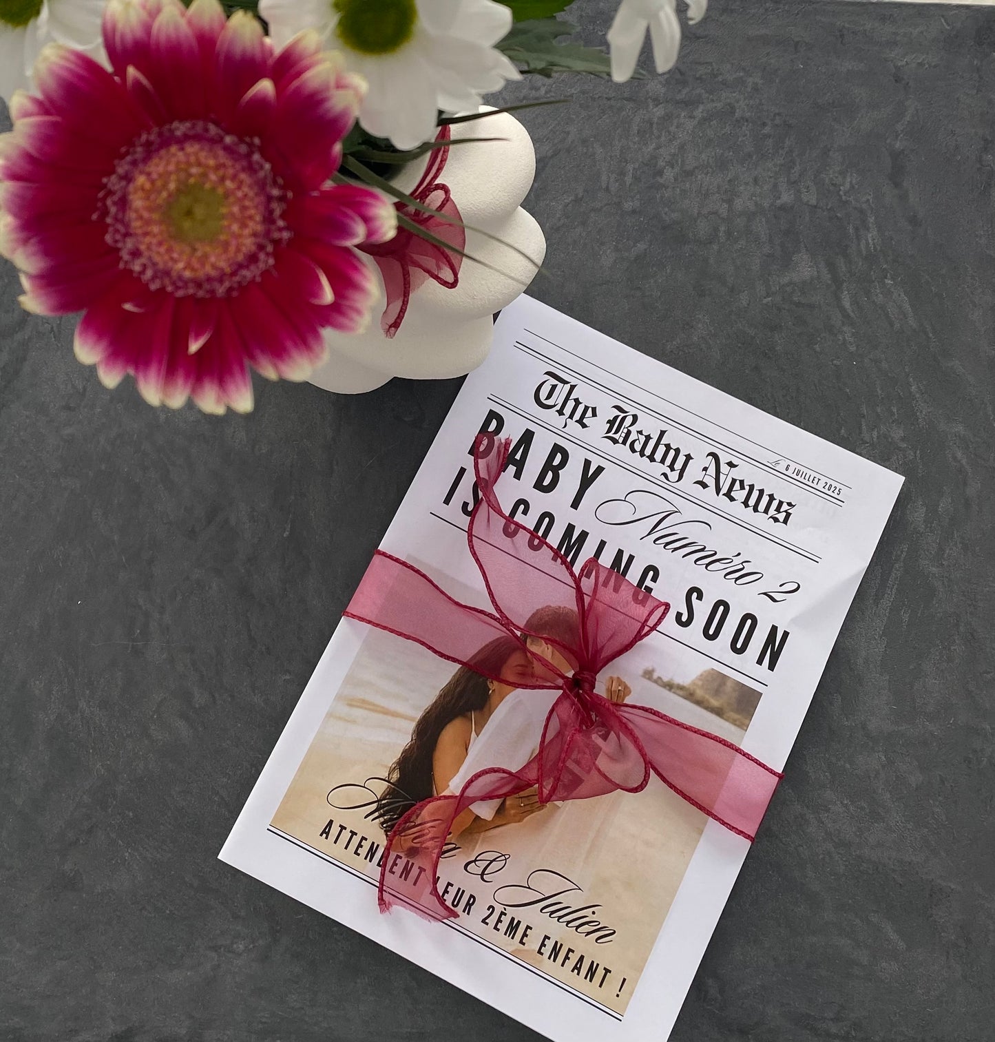 Journal annonciateur de grossesse